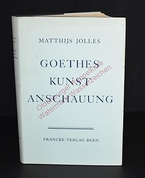 Bild des Verkufers fr Goethes Kunstanschauung (1957) zum Verkauf von Oldenburger Rappelkiste