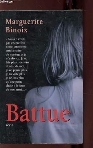 Bild des Verkufers fr BATTUE - RECIT zum Verkauf von Le-Livre