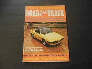 Road And Track Mar 1973 Lamborghini's V-8 Coupe; Turbocharged Pinto