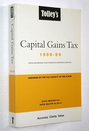 Image du vendeur pour Tolley's Capital Gains Tax Cross-Referenced to Butterworths Reference Services. mis en vente par Tony Hutchinson