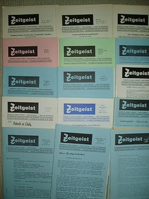 Zeitgeist : Zeitschrift für sozialen Fortschritt, freien Sozialismus, Kultur und Zeitgeschehen : ...