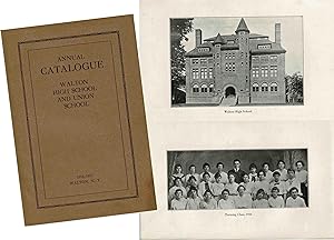 ANNUAL CATALOGUE WALTON HIGH SCHOOL AND UNION SCHOOL