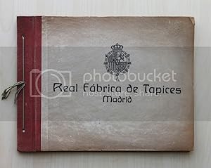 REAL FÁBRICA DE TAPICES Y ALFOMBRAS. Madrid. (Catálogo, años 40-50)