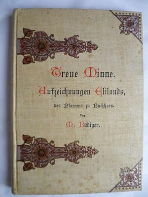 Imagen del vendedor de Treue Minna. Aufzeichnungen Bruder Elilands, des Pfarrers zu Buchhorn a la venta por Ostritzer Antiquariat