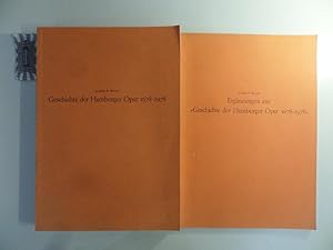 Geschichte der Hamburger Oper 1678-1978 / Ergänzungen zur »Geschichte der Hamburger Oper 1678-197...