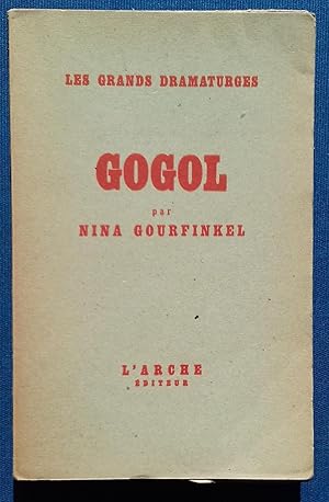 Imagen del vendedor de Nicolas Gogol, dramaturge. a la venta por Librairie Pique-Puces