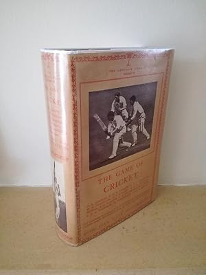 The Game of Cricket (The Lonsdale Library, Vol. VI)