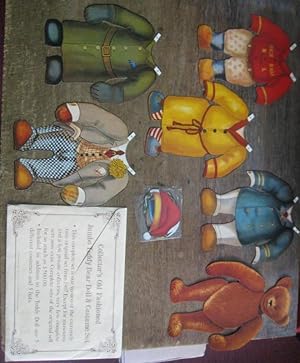 Collector s Old Fashioned Jumbo Teddy Bear Doll & Costume Set.