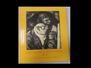 Kritischer Kalender 1972. 27 Lithographien von A. Paul Weber. 14. Jahrgang.