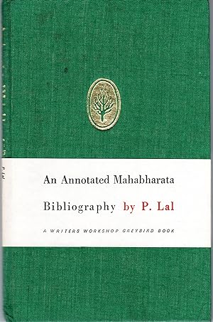 Seller image for ANNOTATED MAHABHARATA BIBLIOGRAPHY for sale by PERIPLUS LINE LLC