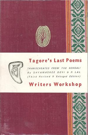 Seller image for Tagore's Last Poems (Shesh-Lekha) for sale by PERIPLUS LINE LLC