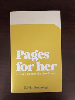Seller image for PAGES FOR HER for sale by Happyfish Books