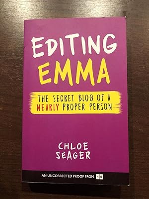 Seller image for EDITING EMMA for sale by Happyfish Books