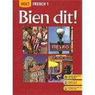 Image du vendeur pour Bien Dit: French 1 mis en vente par eCampus