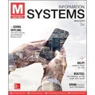 Imagen del vendedor de M: Information Systems, 3rd Edition a la venta por eCampus
