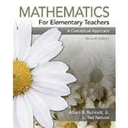 Imagen del vendedor de Mathematics for Elementary Teachers : A Conceptual Approach a la venta por eCampus