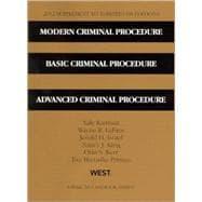 Seller image for Modern Criminal Procedure, Basic Criminal Procedure, Advanced Criminal Procedure, 13/E, 2012 Supplement for sale by eCampus
