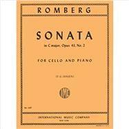 Seller image for Cello Sonata in C Major, Op 43 No 2 - for Cello and Piano (item#3699) for sale by eCampus
