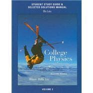 Seller image for Study Guide and Selected Solutions Manual for College Physics Volume 2 for sale by eCampus