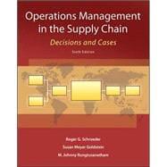 Seller image for Operations Management in the Supply Chain: Decisions and Cases for sale by eCampus