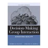 Seller image for Decision-Making Group Interaction : Achieving Quality for sale by eCampus