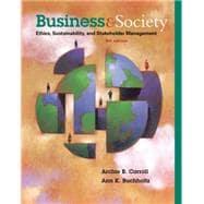 Seller image for Business and Society: Ethics, Sustainability, and Stakeholder Management, 9/E for sale by eCampus