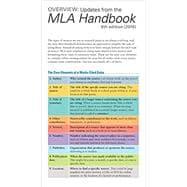Seller image for The Cengage Essential Reference Card to the MLA Handbook for Writers of Research Papers for sale by eCampus