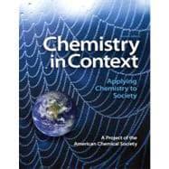 Imagen del vendedor de Chemistry in Context : Applying Chemistry to Society a la venta por eCampus