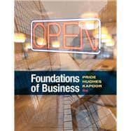 Imagen del vendedor de Foundations of Business a la venta por eCampus