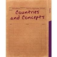 Imagen del vendedor de Countries and Concepts Politics, Geography, Culture a la venta por eCampus