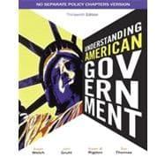 Seller image for Understanding American Government - No Separate Policy Chapter for sale by eCampus