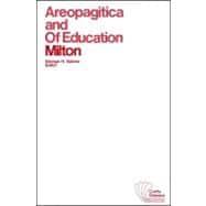 Imagen del vendedor de Areopagitica and of Education : With Autobiographical Passages from Other Prose Works a la venta por eCampus