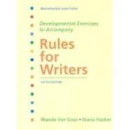 Seller image for Developmental Exercises to Accompany Rules for Writers for sale by eCampus