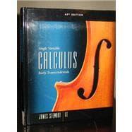 Imagen del vendedor de AP-Calculus-Single Variable Early Trans a la venta por eCampus