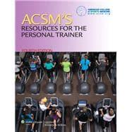 Seller image for ACSM's Resources for the Personal Trainer for sale by eCampus