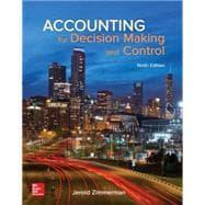 Seller image for Accounting for Decision Making and Control for sale by eCampus