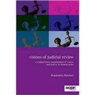 Bild des Verkufers fr Visions of Judicial Review: A Comparative Examination of Courts and Policy in Democracies zum Verkauf von eCampus