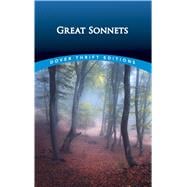 Imagen del vendedor de Great Sonnets a la venta por eCampus