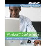 Seller image for 70-680: Windows 7 Configuration with Lab Manual for sale by eCampus
