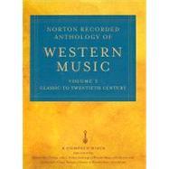 Imagen del vendedor de Norton Recorded Anthology of Western Music a la venta por eCampus