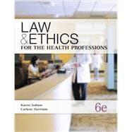 Immagine del venditore per Law and Ethics for Health Professions w/Connect venduto da eCampus