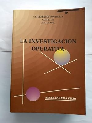 Imagen del vendedor de La Investigacion Operativa a la venta por Libros Ambig