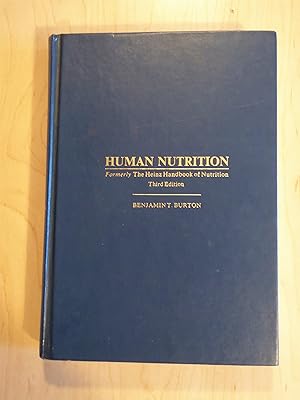 Image du vendeur pour Human Nutrition: Formerly The Heinz Handbook of Nutrition a Textbook of Nutrition in Health and Disease, Third Edition mis en vente par Bradley Ross Books