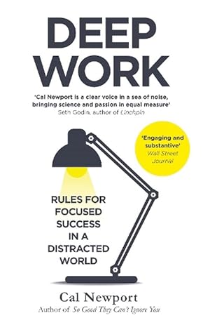 Image du vendeur pour Deep Work (Paperback) mis en vente par Grand Eagle Retail