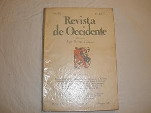 Imagen del vendedor de Revista de Occidente. N XCIII. Marzo 1931. a la venta por Aaromadelibros