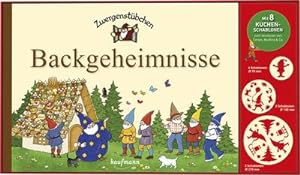 Seller image for Zwergenstübchen Backgeheimnisse mit Kuchenschablonen for sale by AHA-BUCH GmbH