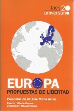 Imagen del vendedor de Europa. Propuestas de libertad a la venta por Librera Cajn Desastre