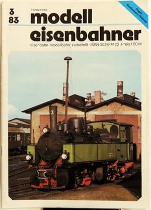 Seller image for Modelleisenbahner; 3/83 Eisenbahn-Modellbahn-Zeitschrift for sale by Peter-Sodann-Bibliothek eG