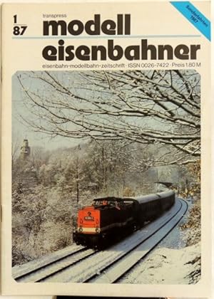 Seller image for Modelleisenbahner; 1/87 Eisenbahn-Modellbahn-Zeitschrift for sale by Peter-Sodann-Bibliothek eG