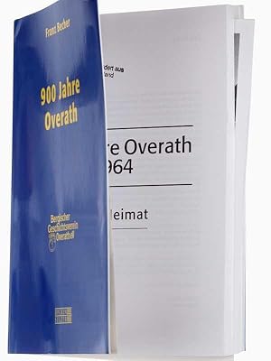 Bild des Verkufers fr 900 Jahre Overath (1064-1964). Chronik der Overather Heimat. Nachdr. der Ausg. von 1964. zum Verkauf von Antiquariat Lehmann-Dronke
